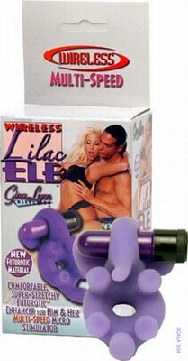 Lilac Ele Wireless Vibrerende Cockring
