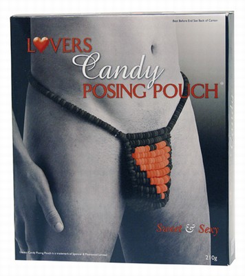 Lovers Eetbare Candy G-String voor Hem.