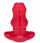 Perfect Fit dubbele ass tunnelplug, rood, extra large 